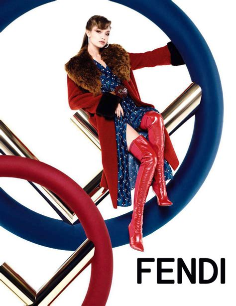 fendi ad campaign 2017|Gigi Hadid & Kendall Jenner for Fendi Fall Winter 2017.18.